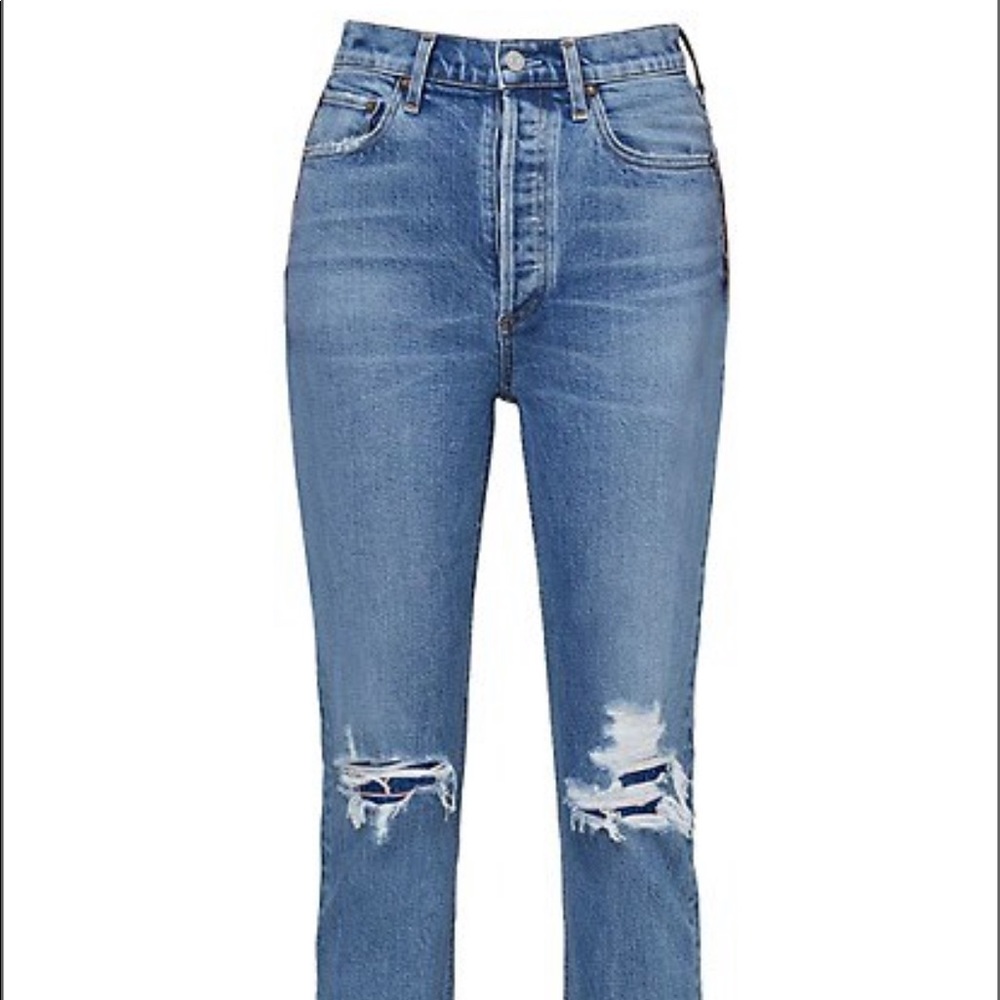 Agolde Riley Jeans in whiplash